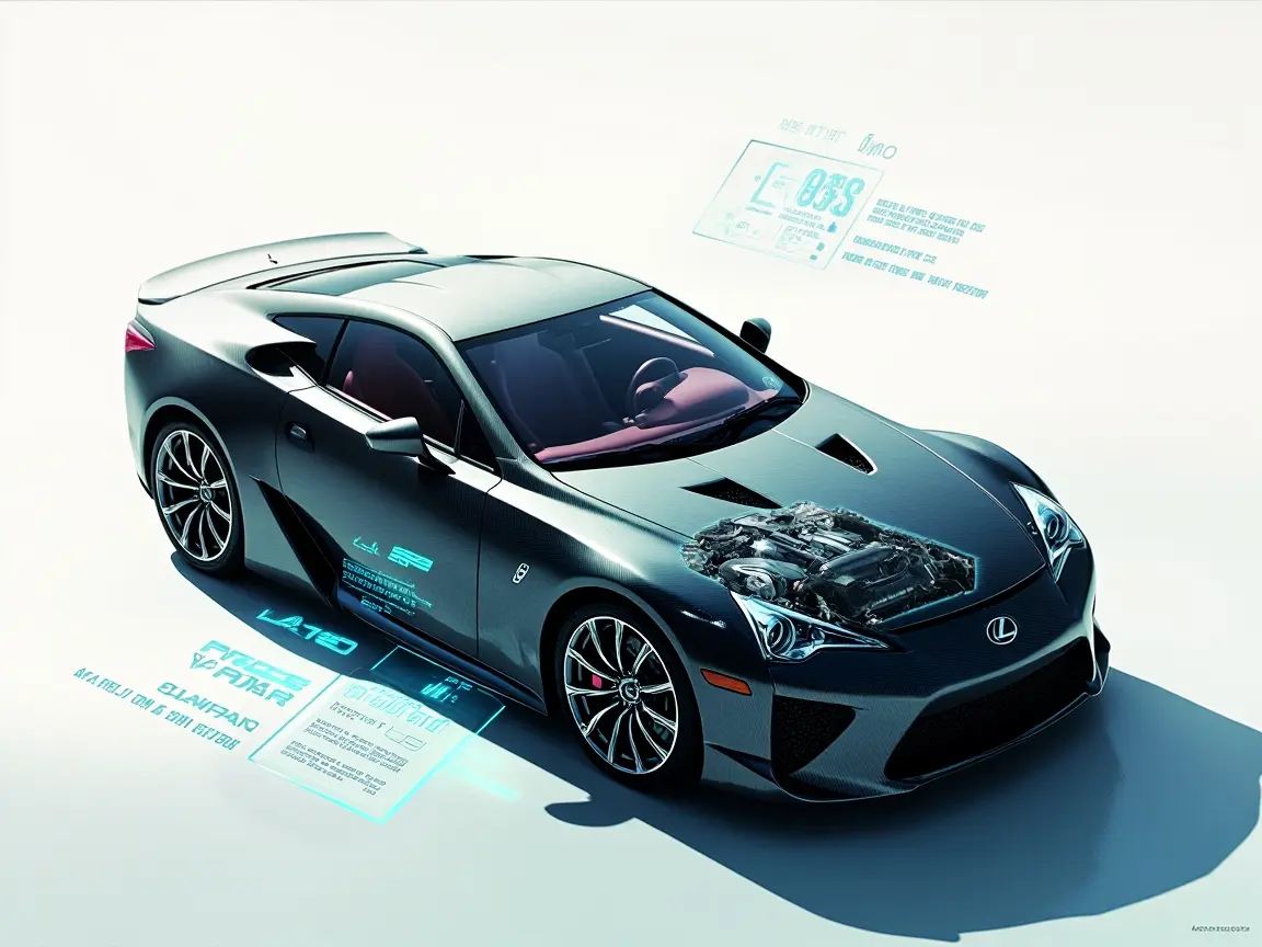 Silnik V10 – serce Lexusa LFA