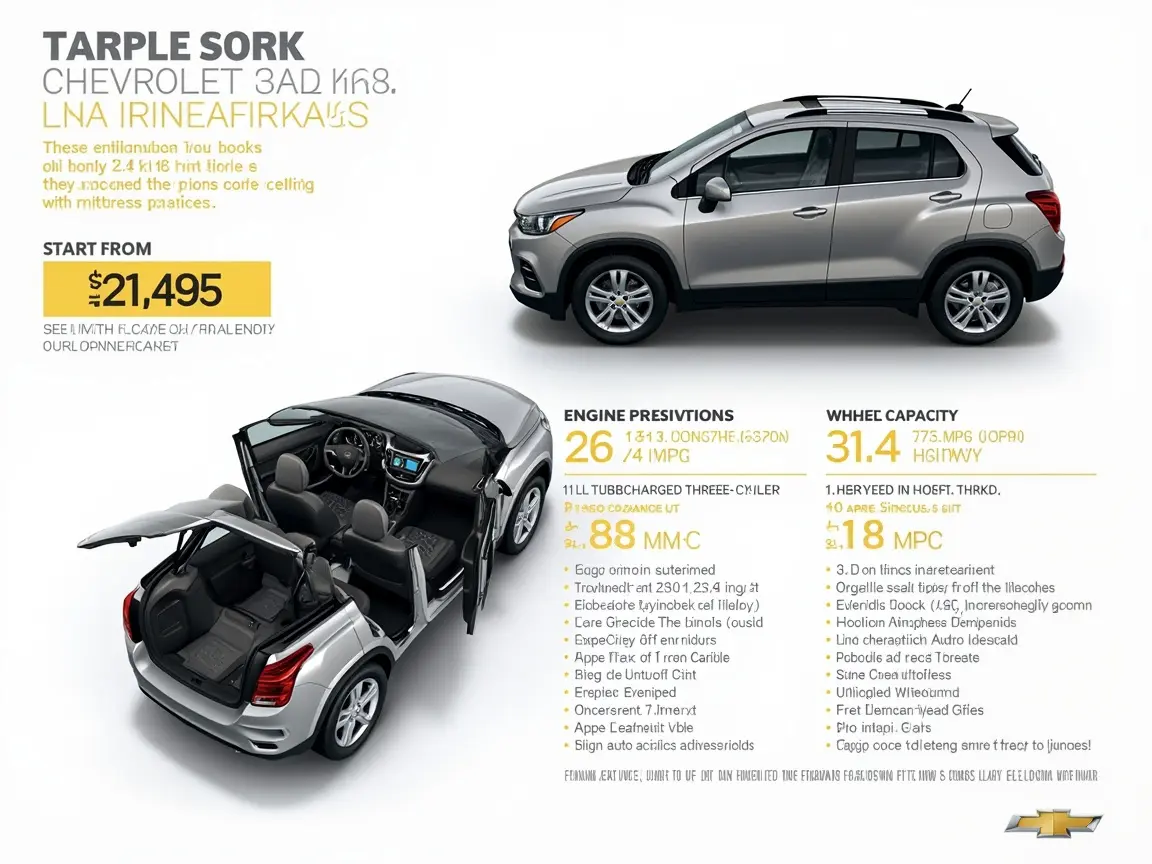 Wyposażenie i technologie w Chevrolet Trax
